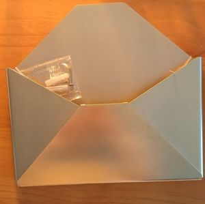 Gold Wall Envelope Mail Holder